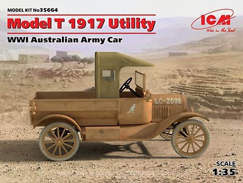Фото ICM T 1917 Utility WWI Australian Army Car 1:35 (35664)