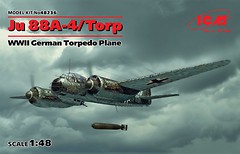 Фото ICM Ju 88A-4/Torp WWII German Torpedo Plane 1:48 (48236)