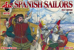 Фото Red Box Іспанські моряки 16-17 століття, набір 1 (RB72102)