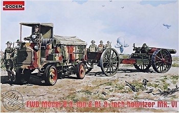 Фото Roden B 3 ton & BL 8-inch howitzer Mk.VI (RN713)