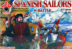 Фото Red Box Іспанські моряки у битві 16-17 століття (RB72103)