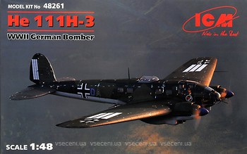 Фото ICM He 111H-3 2 MB (ICM48261)