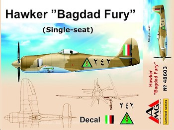 Фото AMG Models Hawker Bagdad Fury (AMG-48603)