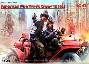Фото ICM екіпаж американської пожежної машини 1910 (24006)