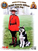 Фото ICM офіцер Королівзької Канадської Кінної Поліції з собакою (16008)