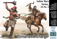 Фото Master Box Tomahawk Charge індійська військова серія набір 2 (MB35192)