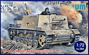 Фото UniModels САУ 15-cm Sturm-Infateriegeschutz 33 (UM284)