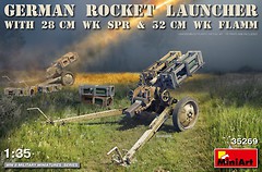 Фото MiniArt Німецька ракетна установка с 28 см WK Spr і 32 см WK Flamm (MA35269)