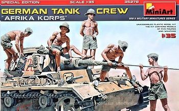 Фото MiniArt екіпаж німецького танка Африканський корпус (MA35278)