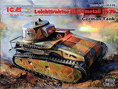 Фото ICM Leichttraktor Rheinmetall 1930 (35330)