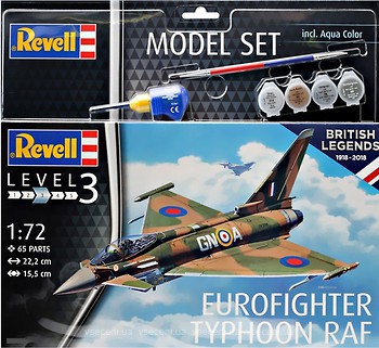 Фото Revell Model Set-Fighter Eurofighter Typhoon (RV63900)