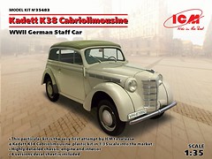 Фото ICM Kadett K38 Cabriolimousine WWII German Staff Car (35483)