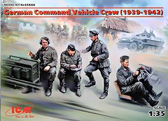 Фото ICM German Command Vehicle Crew (1939-1942) (35644)