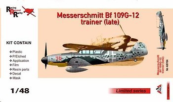 Фото AMG Models Messerschmitt Bf109G-12 Trainer Late (AMG-48704)