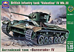 Фото ARK Models British Infantry Tank Valentine IV Mk.III (ARK35017)