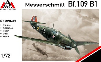 Фото AMG Models Messerschmitt Bf.109B-1 (AMG-72403)