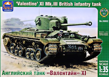 Фото ARK Models British Infantry Tank Valentine XI Mk.III (ARK35032)
