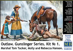 Фото Master Box Outlaw. Gunslinger Series. Kit № 1. (MB35203)