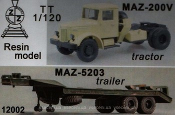 Фото ZZ Modell MAZ-200V & MAZ-5203 (ZZ12002)