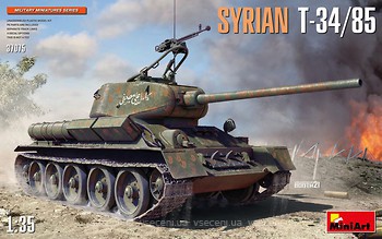Фото MiniArt Танк Т-34/85 війна у Сирії (MA37075)