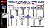Фото MiniArt Французские дорожные знаки из бетона (MA35659)