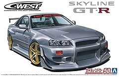 Фото Aoshima C-West BNR34 Skyline GT-R 02 (061497)