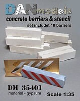 Фото DAN models Concrete barriers & stencil (DAN35401)