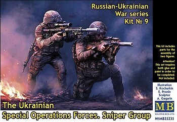 Фото Master Box Сили спеціальних операцій України. Снайперська група (35235)