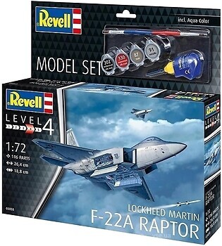 Фото Revell Lockheed Martin F-22A Raptor (63858)