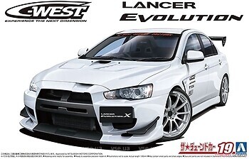 Фото Aoshima C-West CZ4A Lancer Evolution X '07 (Mitsubishi) (05897/4905083-069295)