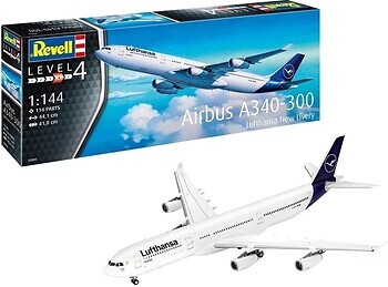 Фото Revell Airbus A340-300 Lufthansa (038039090)