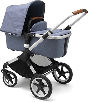 Фото Bugaboo 2 в 1 Fox Blue Aluminium/Melange