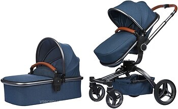 Фото Miqilong 2 в 1 V Baby X159 Navy Blue (X159-09)