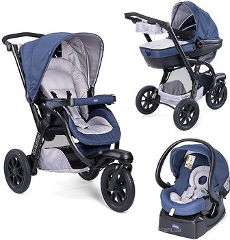 Фото Chicco 3 в 1 Trio Activ3 Blue Passion (79270.64)