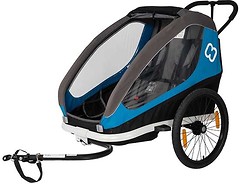 Фото Hamax велоприцеп Traveller Petrol/Blue/Grey