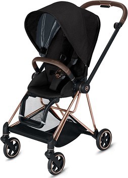 Фото Cybex прогулянкова Mios Sturdust Black Plus Black