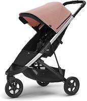 Фото Thule прогулянкова Spring з козирком Aluminium/Misty Rose Melange (TH 11300100-11300307)