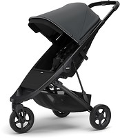 Фото Thule прогулянкова Spring з козирком Black/Shadow Grey (TH 11300200-11300302)