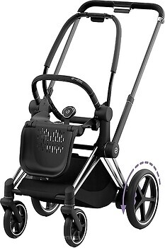 Фото Cybex шасси с каркасом прогулочного блока ePriam New Generation Chrome Black (521002357)