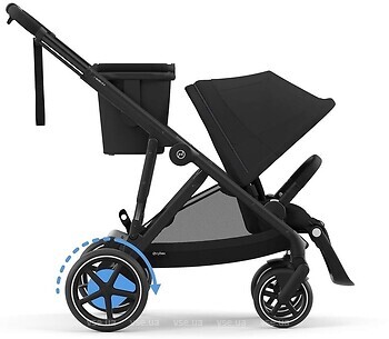 Фото Cybex прогулянкова eGazelle S BLK Moon Black (524000517)