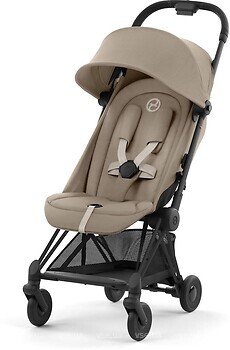 Фото Cybex прогулочная Coya Cozy Beige/Matt Black (522005197)