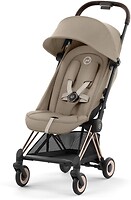 Фото Cybex прогулянкова Coya Cozy Beige/Rosegold Frame (522005183)