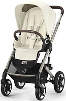 Фото Cybex прогулочная Talos S Lux Seashell Beige (522002605)