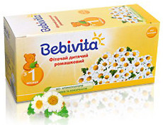 Фото Bebivita Ромашковый фиточай 30 г