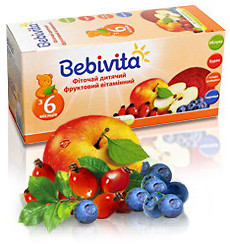 Фото Bebivita Фруктовый витаминный фиточай 30 г