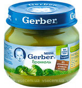 Фото Gerber Пюре броколі з 4 мес. 80 г