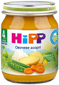 Фото Hipp Пюре овощное ассорти 125 г