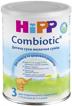 Фото Hipp Суміш молочна Combiotic 3 350 г
