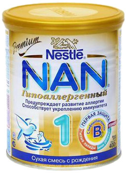 Фото Nestle NAN 1 гіпоалергенний 400 г