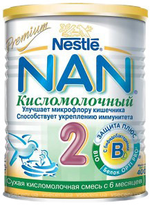 Фото Nestle NAN 2 кисломолочний 400 г